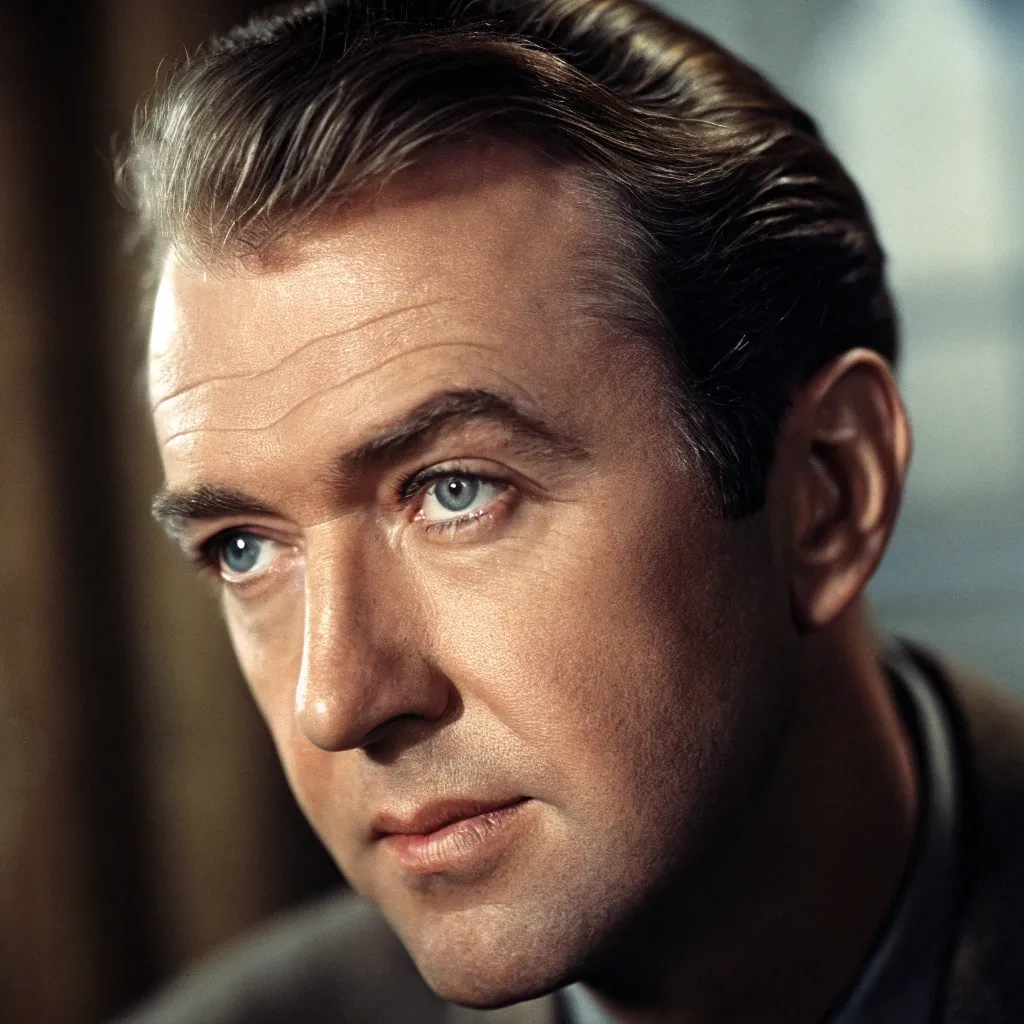 Portrait of James Stewart