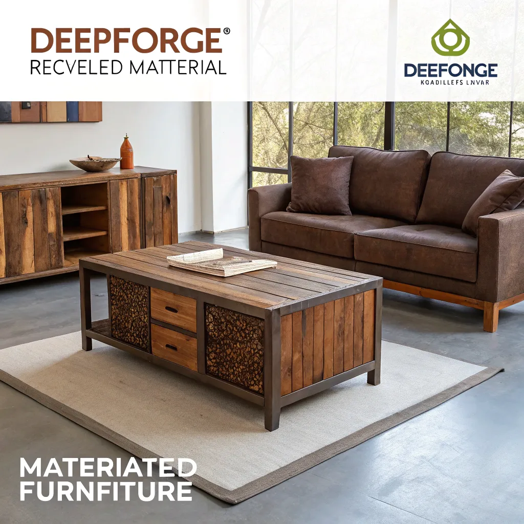 Deepforge Recycled Material Furniture